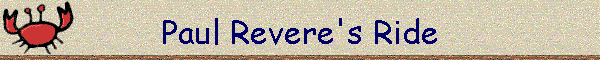 Paul Revere's Ride